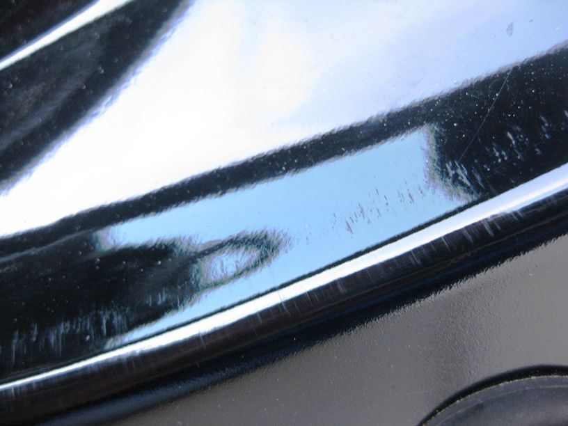 Driver's side door sill scratches Dodge Challenger Forum